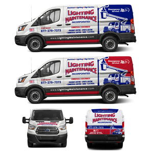 Graphic Design for our Transit Vans