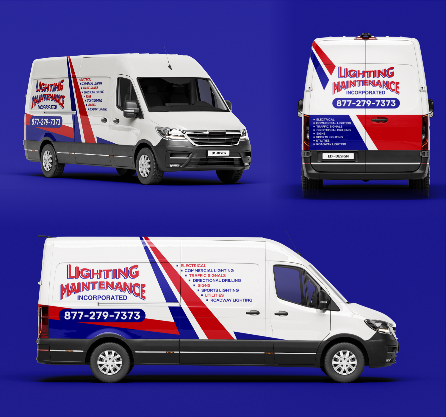 Diseño Gráfico por ThiagoB para Lighting Maintenance Inc | Diseño #36831501