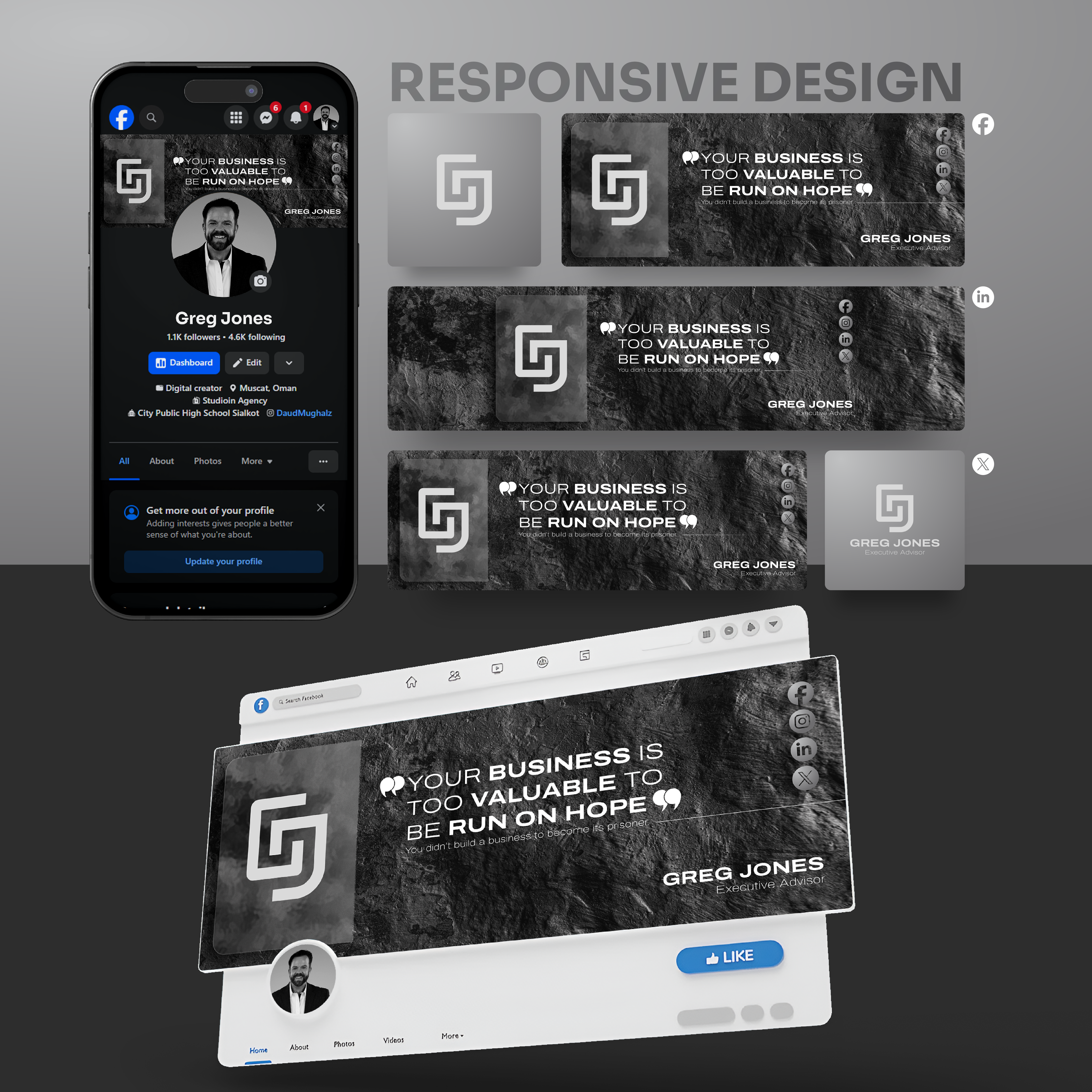 Design Facebook par Daud Nadeem pour ce projet | Design #36816209