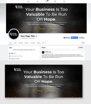 Diseño de Facebook por design.AI para este proyecto | Diseño: #36822875