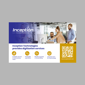 Flyer Design by Design Motion for Inception Technologies Inc. | Design: #36824408