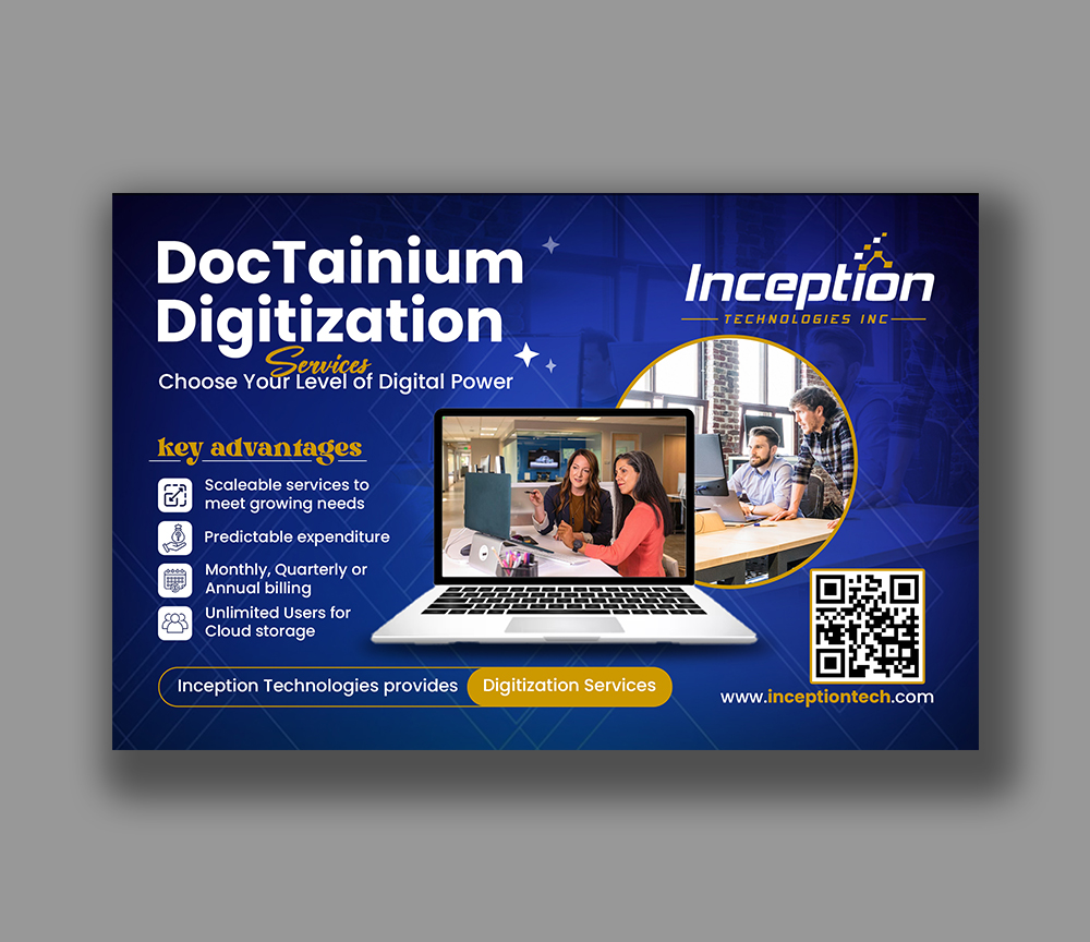 Diseño de Flyer por debdesign para Inception Technologies Inc. | Diseño #36818542