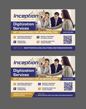 Flyer Design by saurov for Inception Technologies Inc. | Design: #36816155
