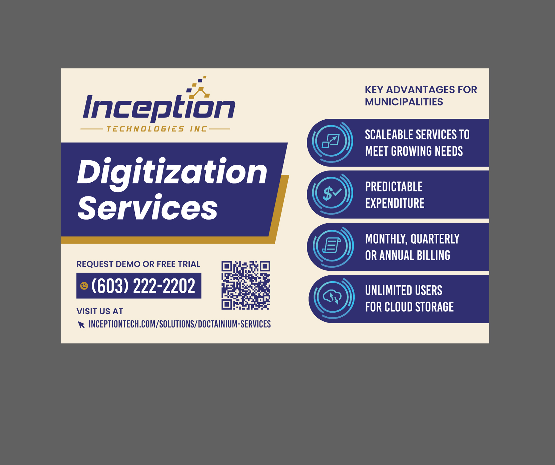 Flyer Design by saurov for Inception Technologies Inc. | Design #36816303