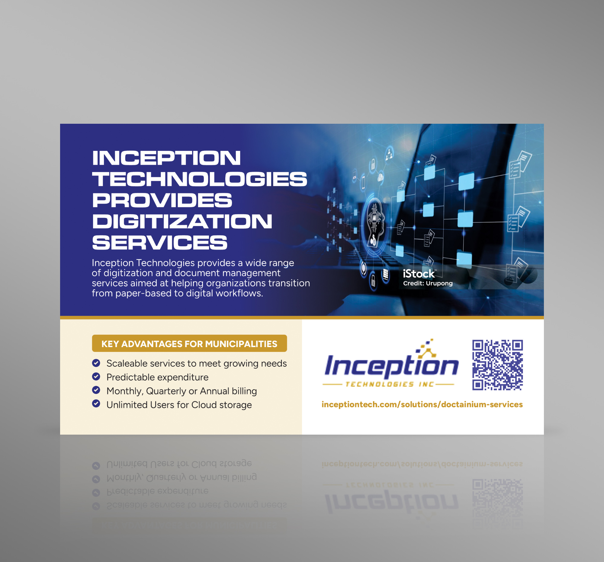 Flyer Design by Dzhafir for Inception Technologies Inc. | Design #36818080