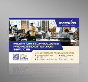 Flyer Design by Dzhafir for Inception Technologies Inc. | Design: #36818082