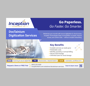 Flyer Design by DA. for Inception Technologies Inc. | Design: #36816289