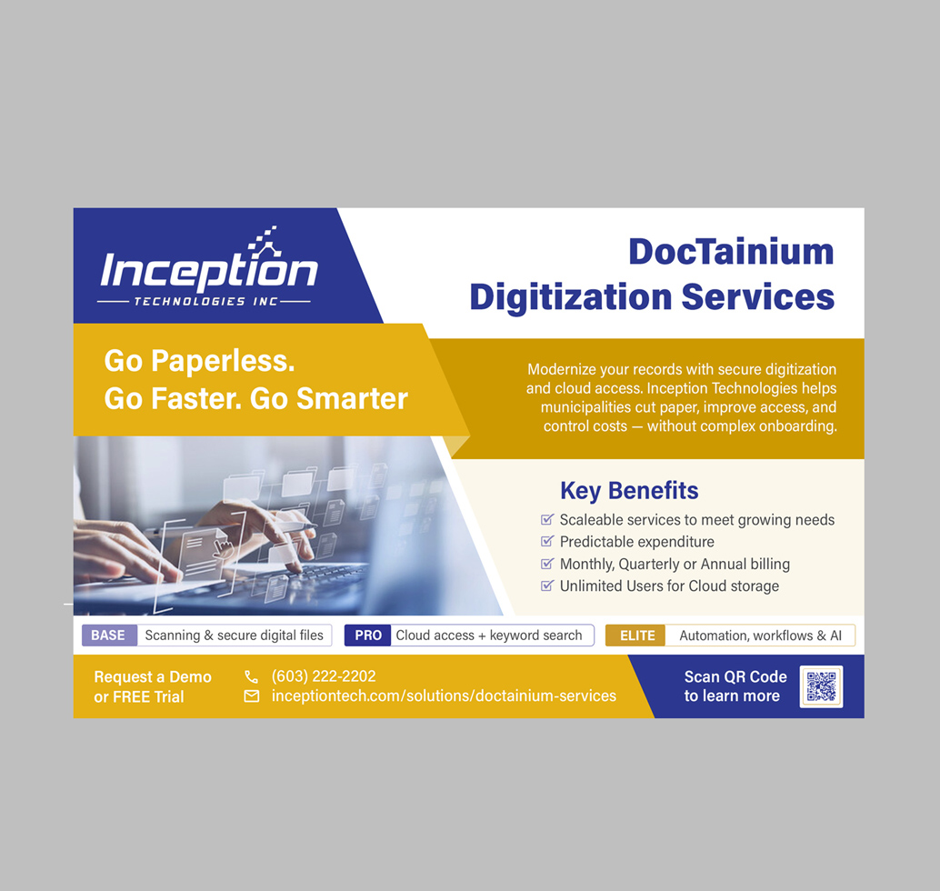 Diseño de Flyer por DA. para Inception Technologies Inc. | Diseño #36816591