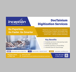 Flyer Design by DA. for Inception Technologies Inc. | Design: #36816591