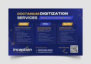 Flyer Design by Graphic Guy for Inception Technologies Inc. | Design #36825402