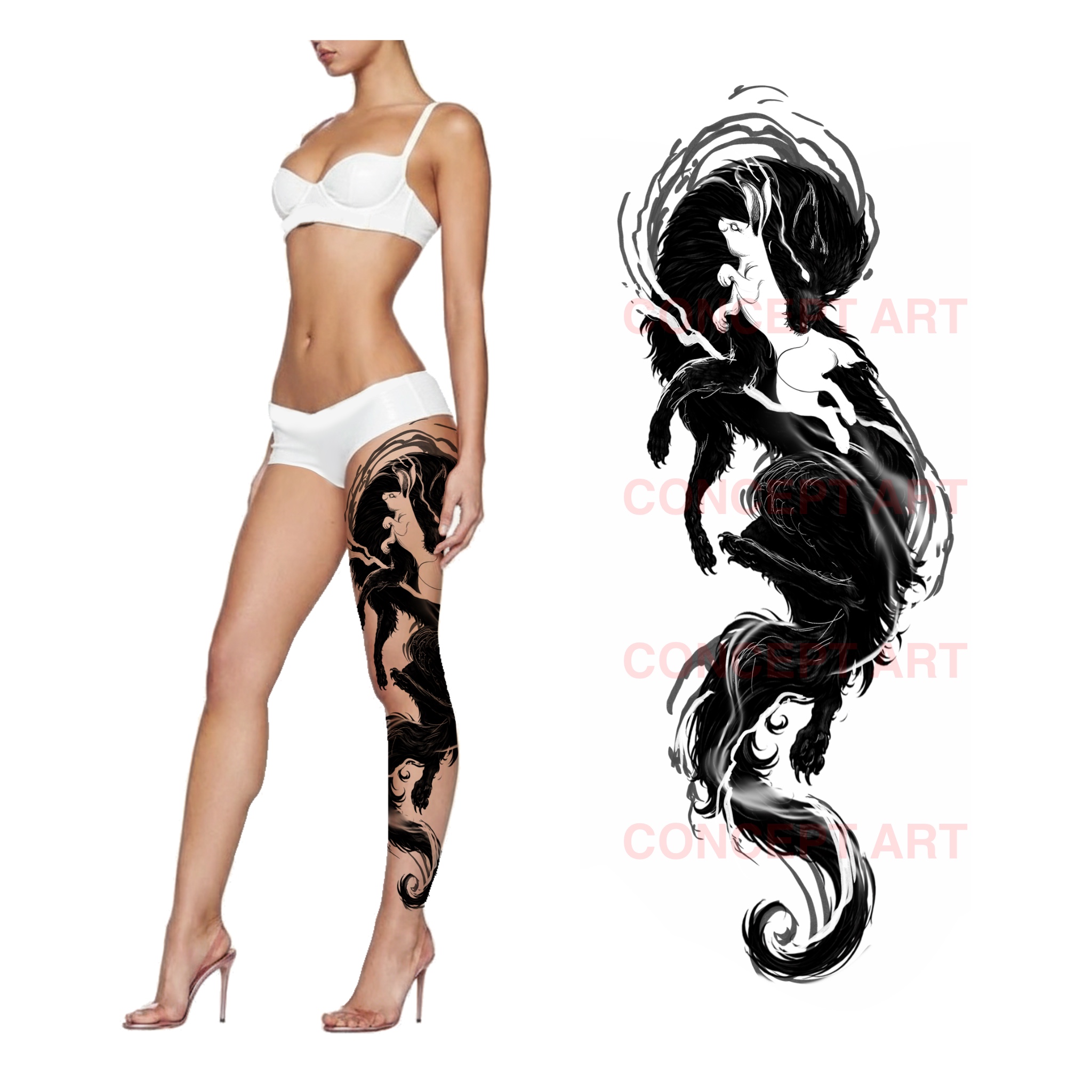 Tattoo Design by bangkat for this project | Design #36870918