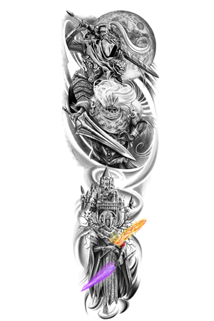 Diseño de Tatuaje por IVY_Ilustration para este proyecto | Diseño: #36838515