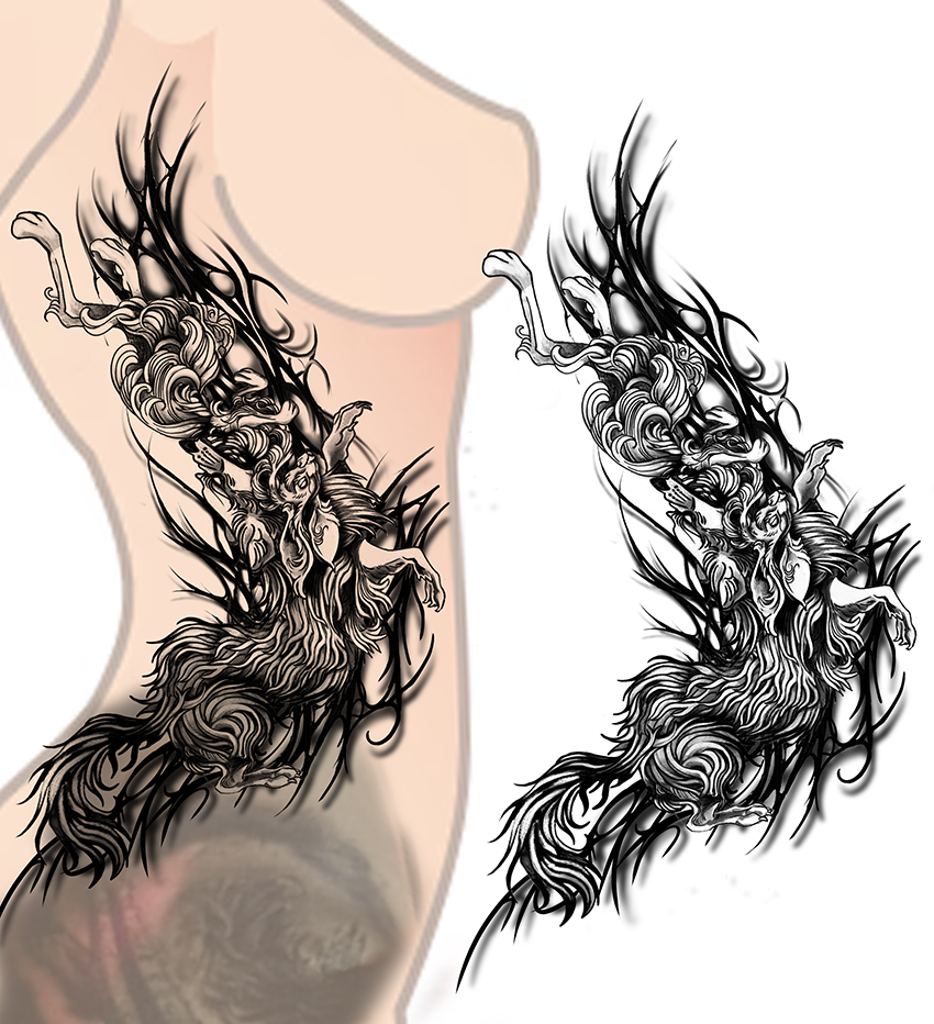 Diseño de Tatuaje por ioio para este proyecto | Diseño #36850410