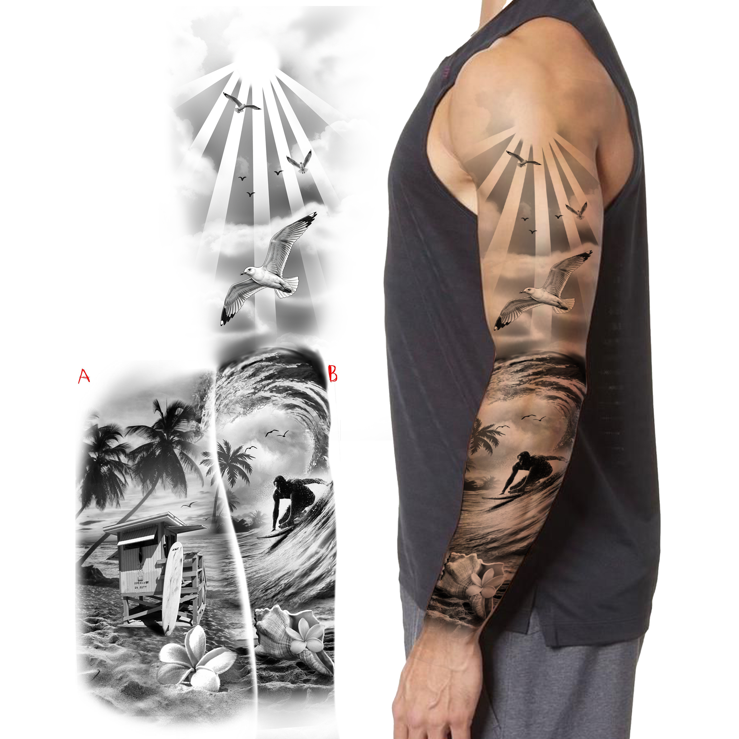 Diseño de Tatuaje por Fortunate Studio para este proyecto | Diseño #36822008