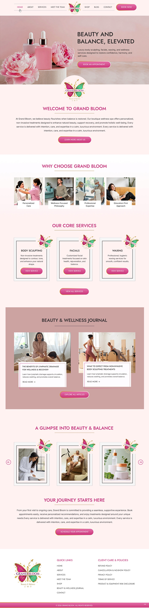 Web Design by pb for Tiidy Up | Design: #36825707