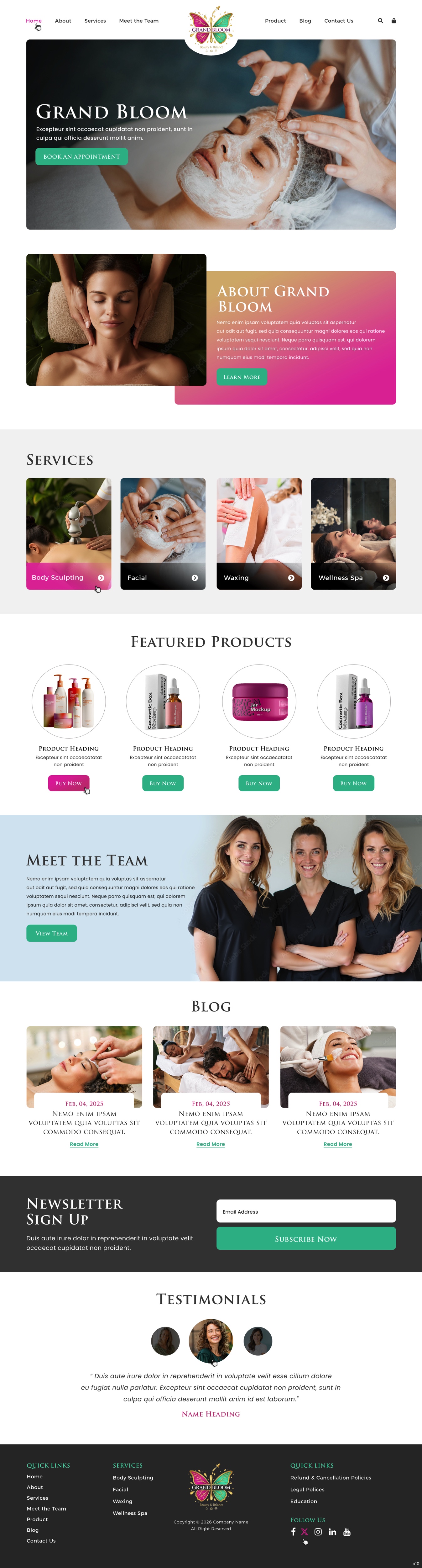 Web Design by pb for Tiidy Up | Design #36825709