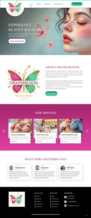 Web Design by pb for Tiidy Up | Design: #36825710
