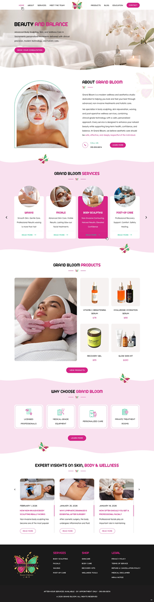 Web Design by pb for Tiidy Up | Design: #36825713