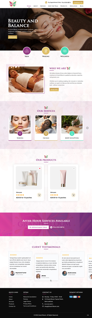 Web Design by pb for Tiidy Up | Design: #36833510