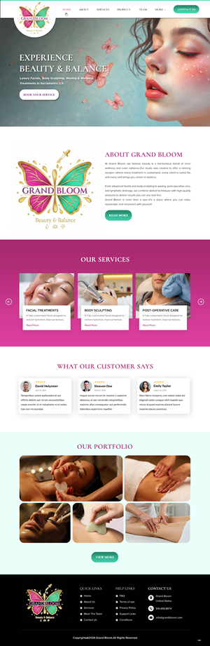 Web Design by pb for Tiidy Up | Design: #36833514