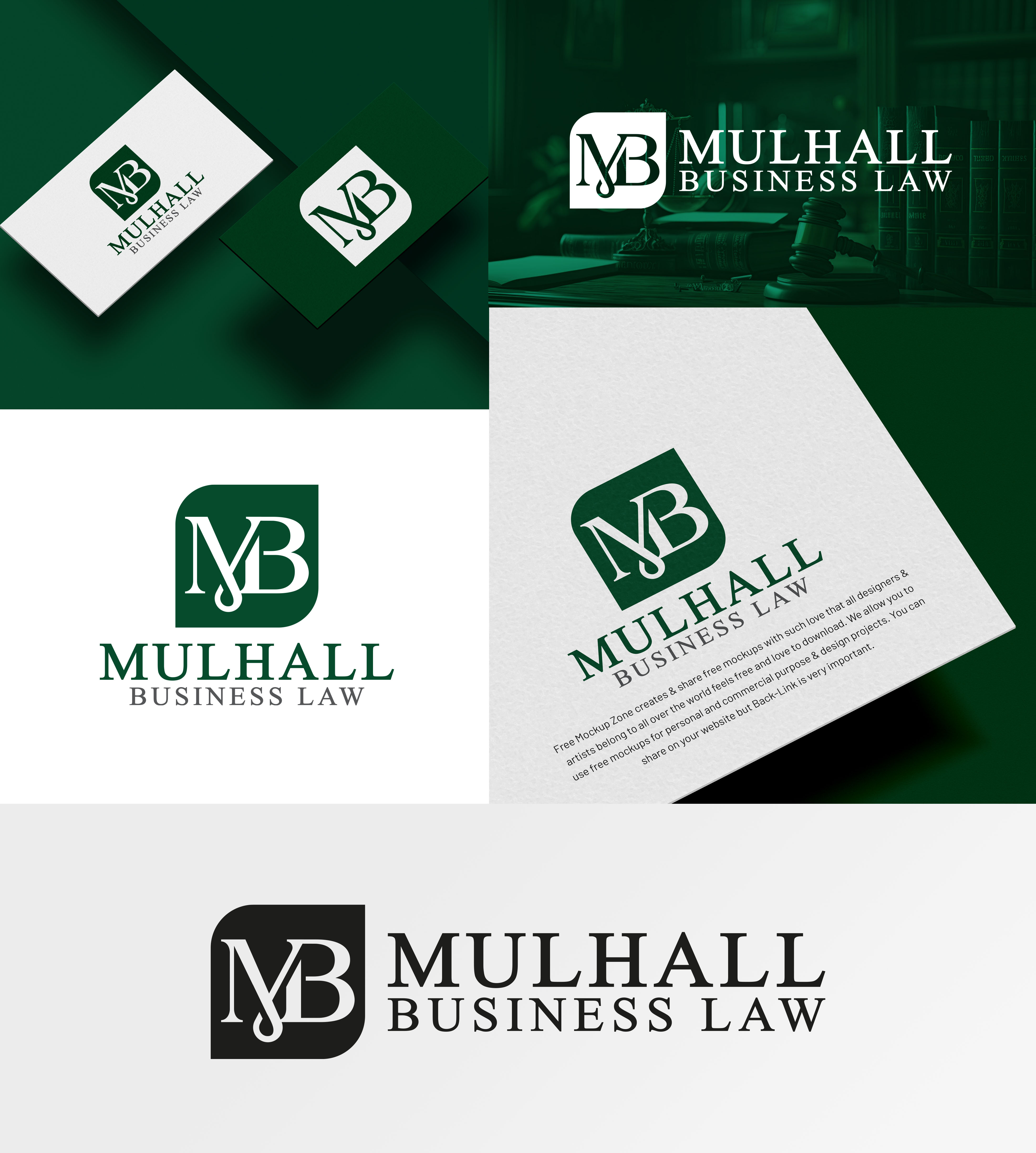 Logo Design by aexoagency for Mulhall Business Law | Design #36836755
