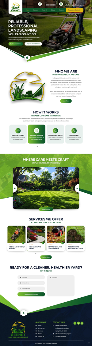 Web Design by pb for this project | Design: #36825734