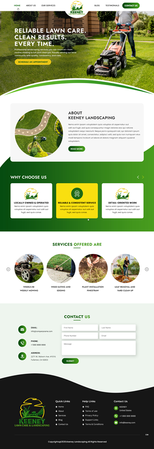 Web Design by pb for this project | Design: #36833523