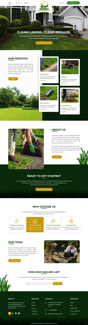 Web Design by pb for this project | Design: #36851677