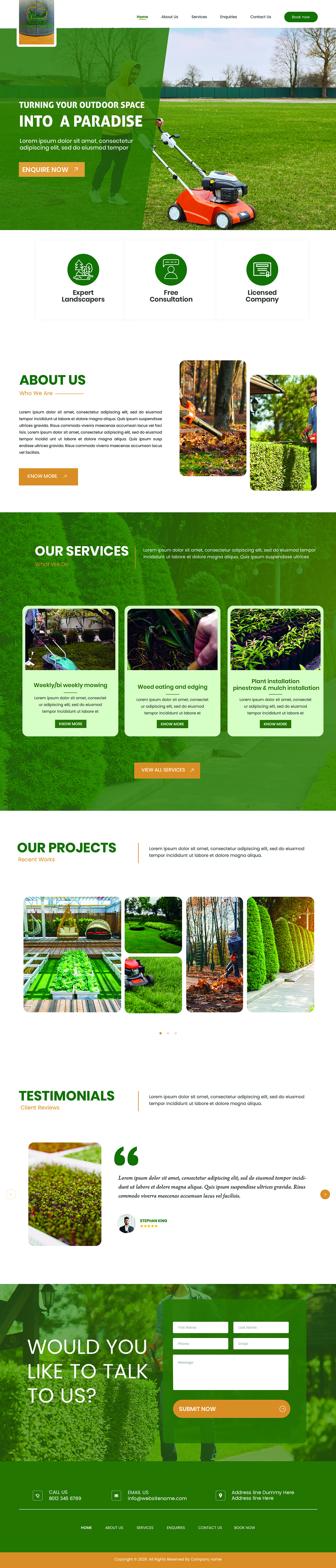 Web Design by Creations Box 2015 for this project | Design #36824264