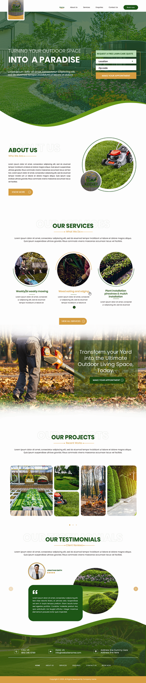 Web Design by Creations Box 2015 for this project | Design: #36824266