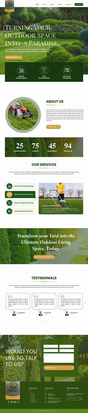 Web Design by Creations Box 2015 for this project | Design: #36824272