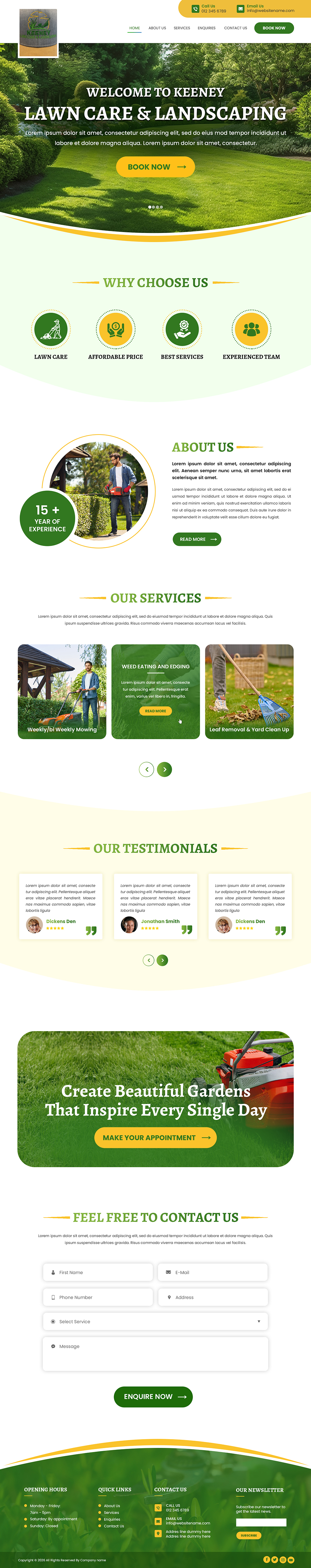 Web Design by Creations Box 2015 for this project | Design #36824276