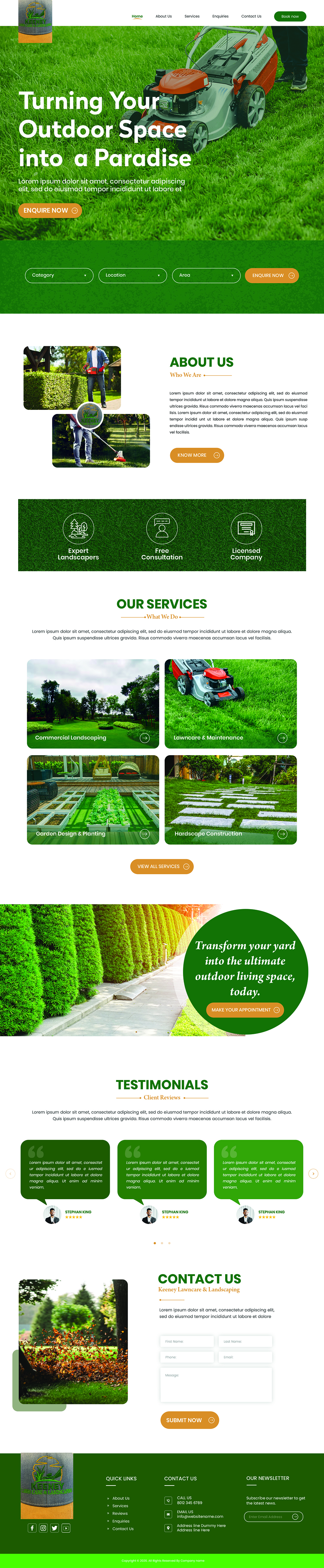 Web Design by Creations Box 2015 for this project | Design #36824277