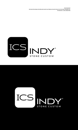 Diseño de Logo por Duvai Studio para Indy Custom Stone  | Diseño #36831134