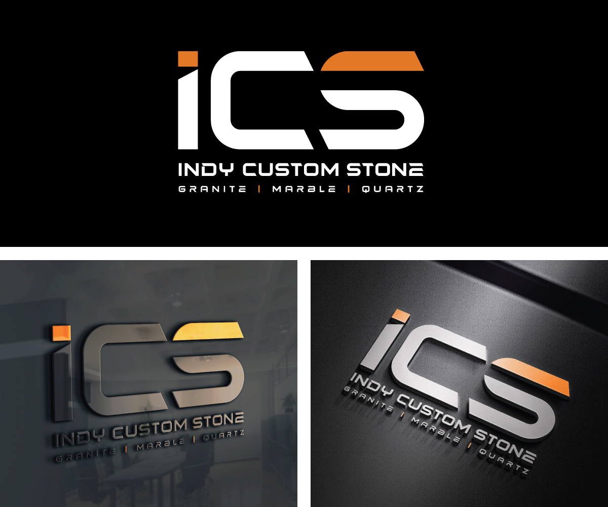 Logo Design by Adi Graphics for Indy Custom Stone  | Design #36832010