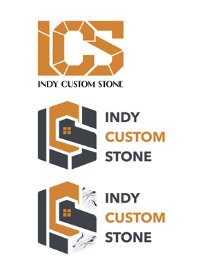 Logo Design by Designer39 for Indy Custom Stone  | Design: #36826279