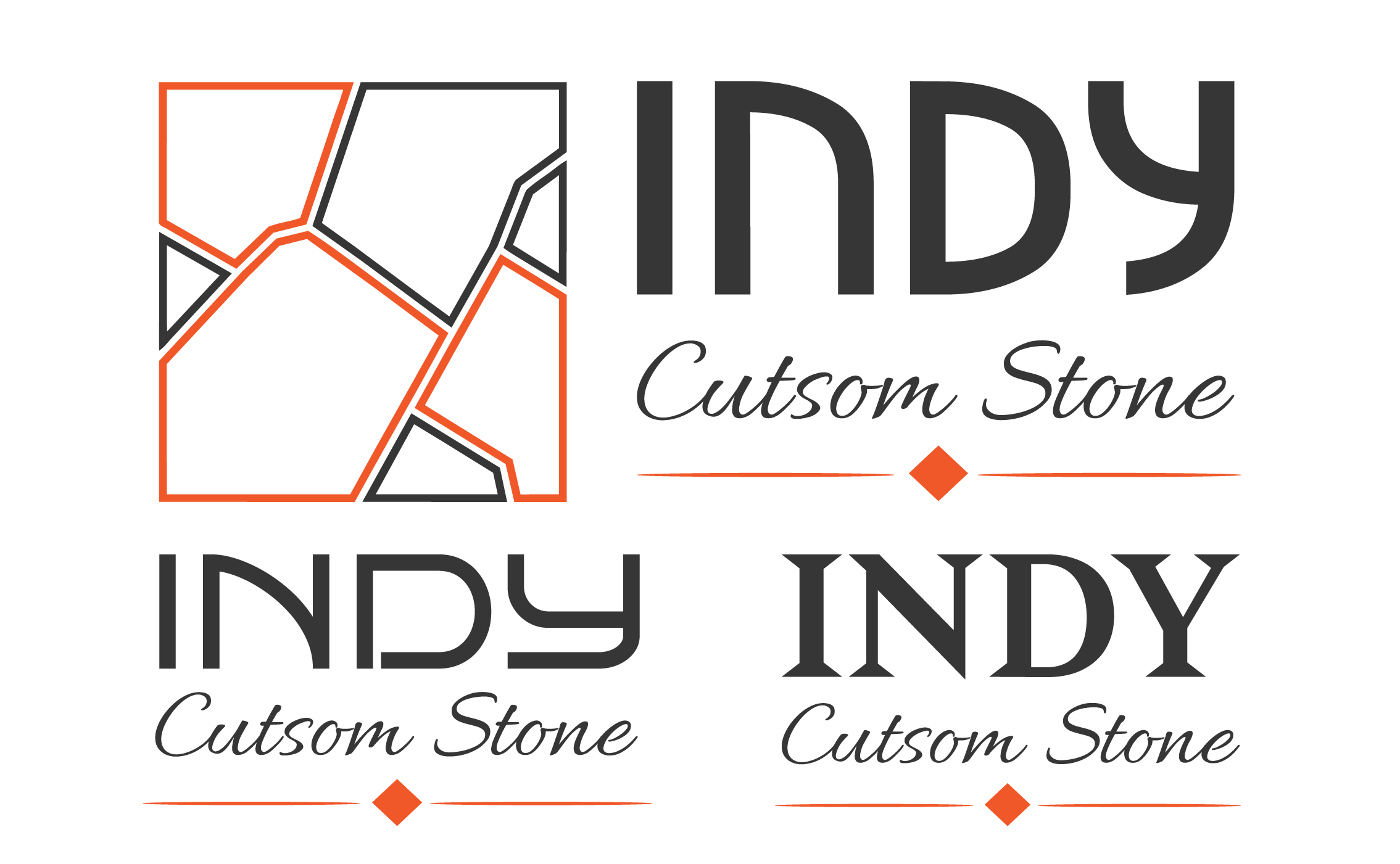 Logo Design by Designer39 for Indy Custom Stone  | Design #36857192