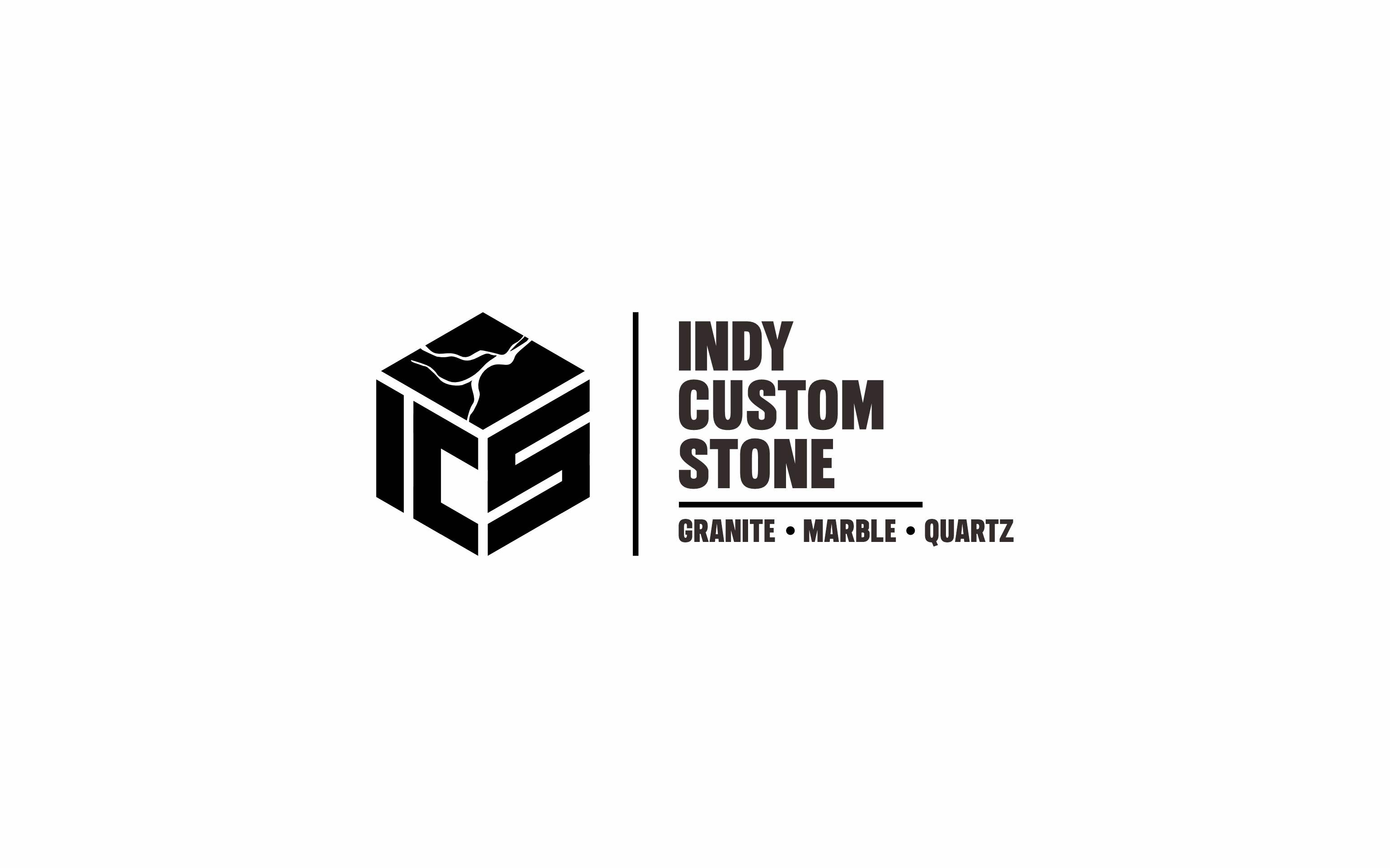 Logo Design by big daddy bojat for Indy Custom Stone  | Design #36859258