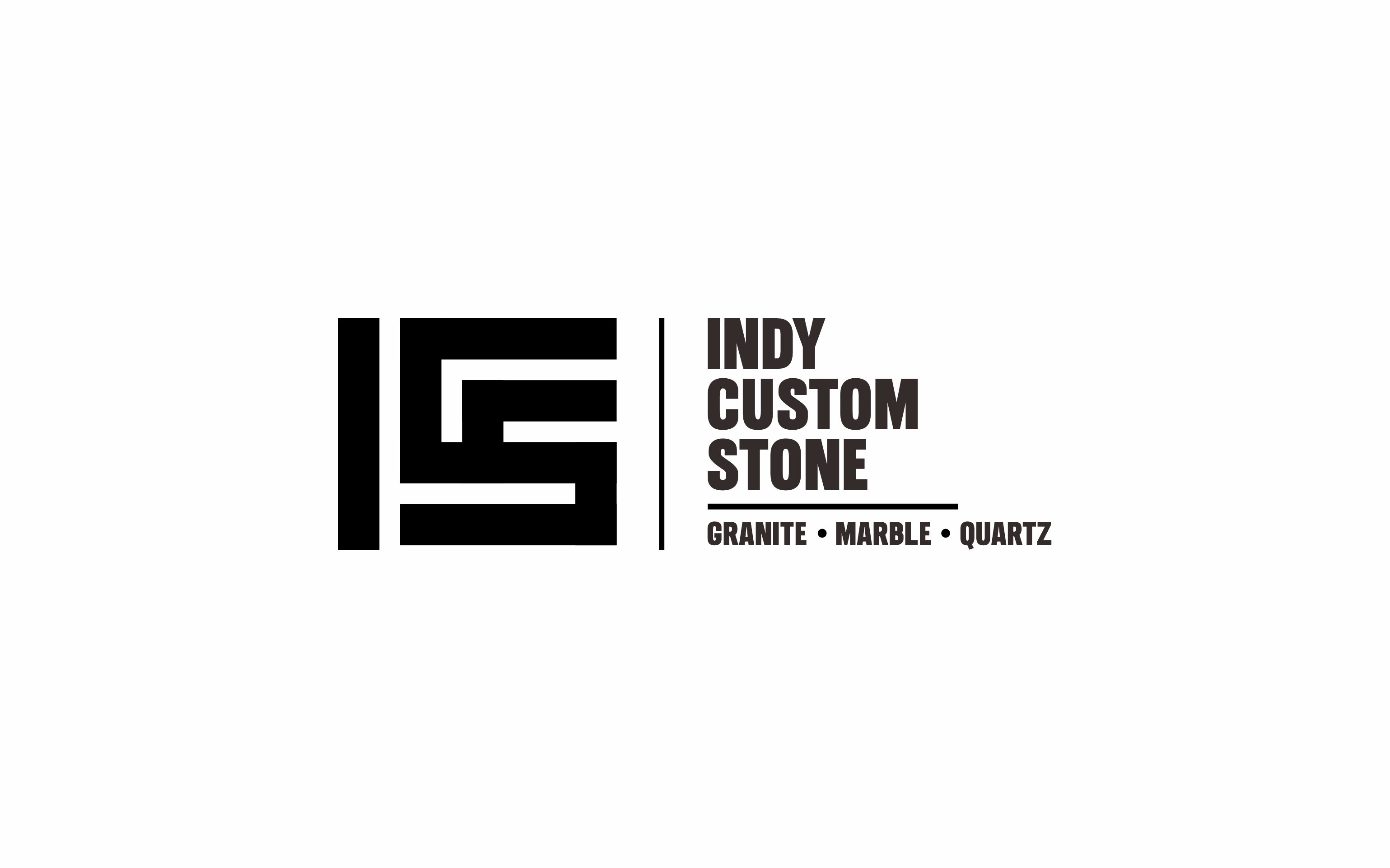 Logo Design by big daddy bojat for Indy Custom Stone  | Design #36859262