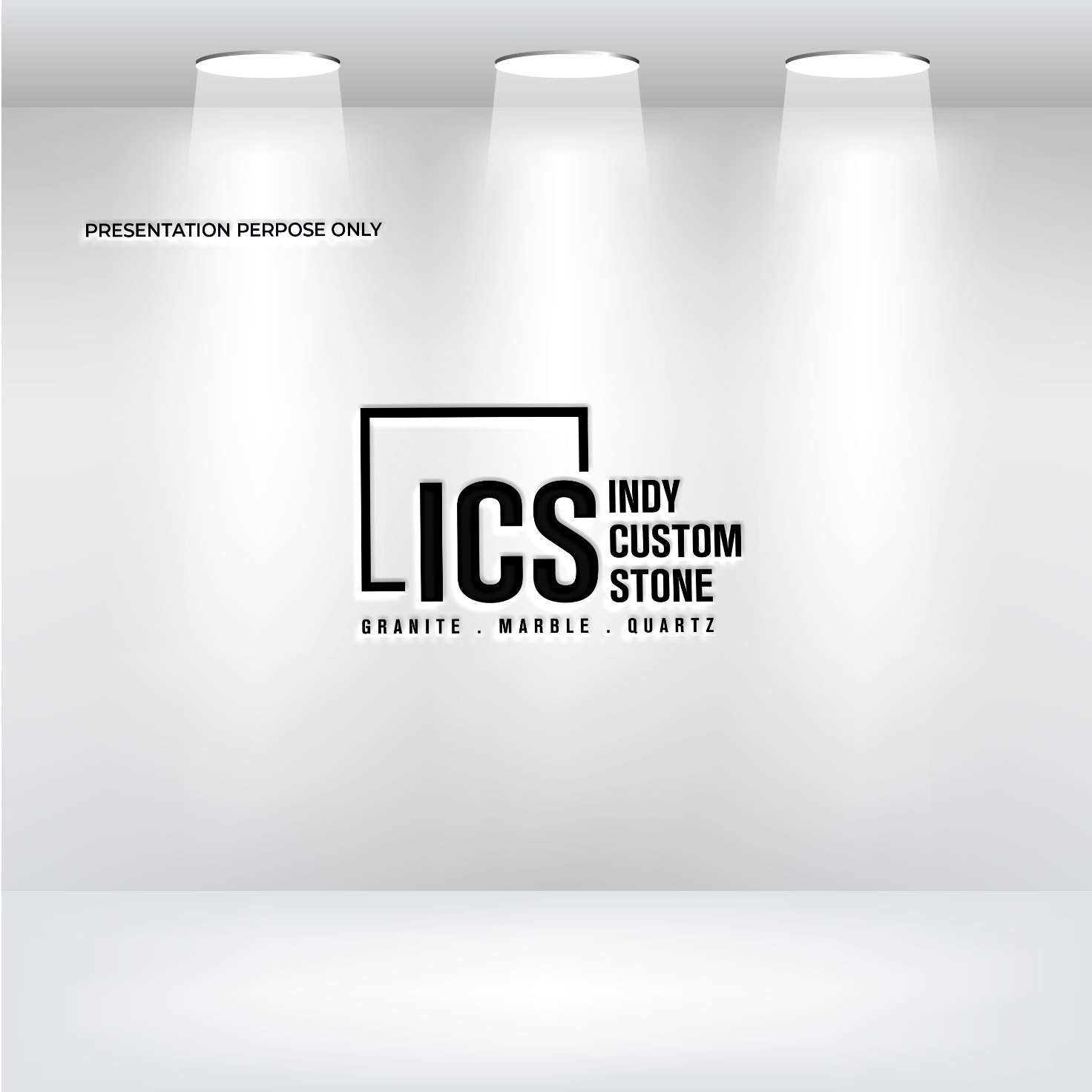 Logo Design by RS_Design for Indy Custom Stone  | Design #36824901
