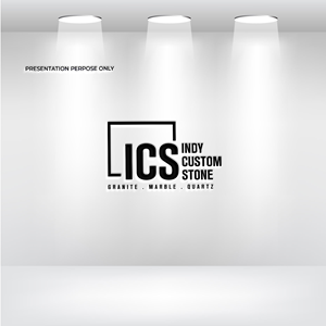 Logo Design by RS_Design for Indy Custom Stone  | Design: #36824901