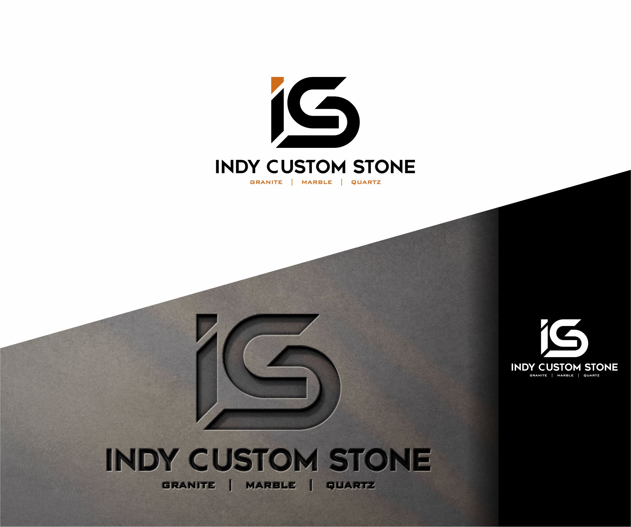 Diseño de Logo por alkaline para Indy Custom Stone  | Diseño #36828281