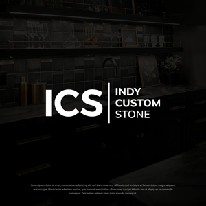 Logo Design by Dotlash for Indy Custom Stone  | Design: #36860960