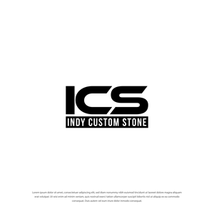 Logo Design by Dotlash for Indy Custom Stone  | Design: #36862907