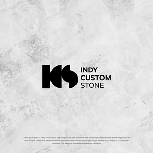 Logo Design by Dotlash for Indy Custom Stone  | Design: #36862918