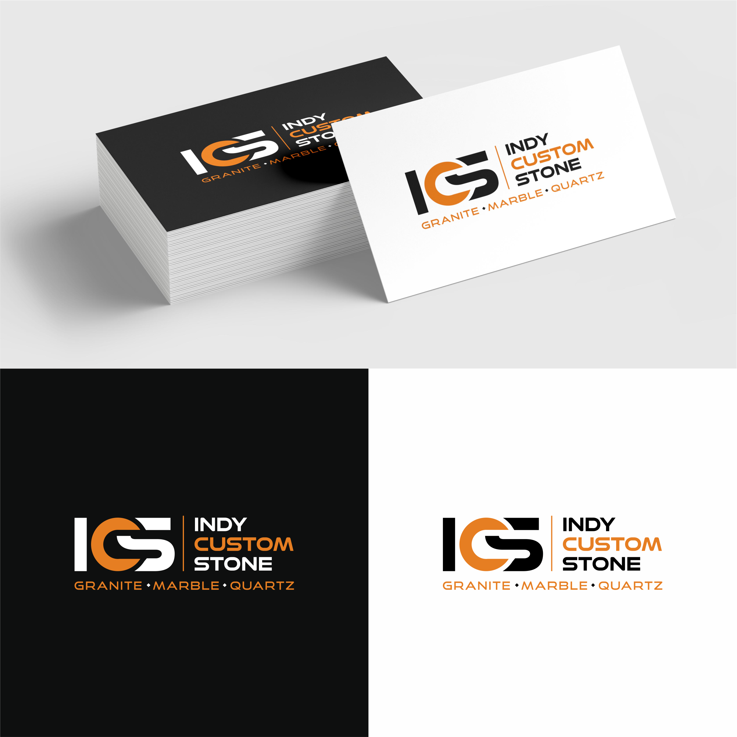 Diseño de Logo por ndra para Indy Custom Stone  | Diseño #36835792
