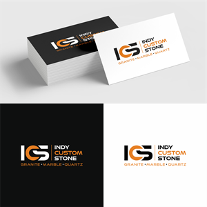 Logo Design by ndra for Indy Custom Stone  | Design: #36835792