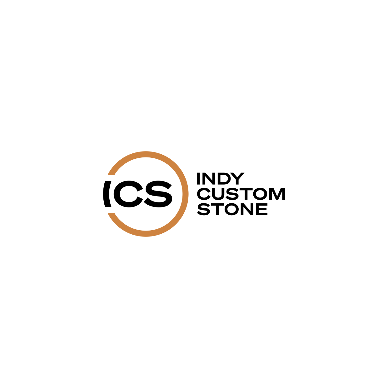 Logo Design by Kaze56 for Indy Custom Stone  | Design #36828014
