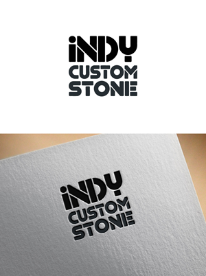 Logo Design by KING JM for Indy Custom Stone  | Design: #36830464