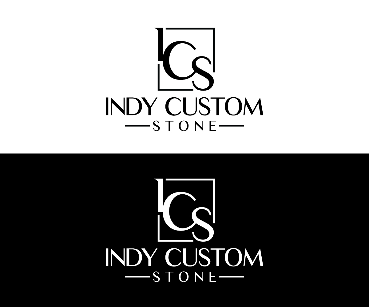 Logo Design by Zt Art for Indy Custom Stone  | Design #36834288